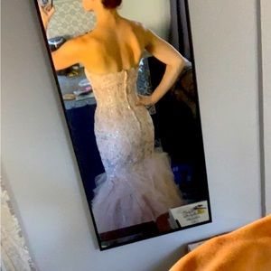 Jovani Sheer Bodice Mermaid Gown